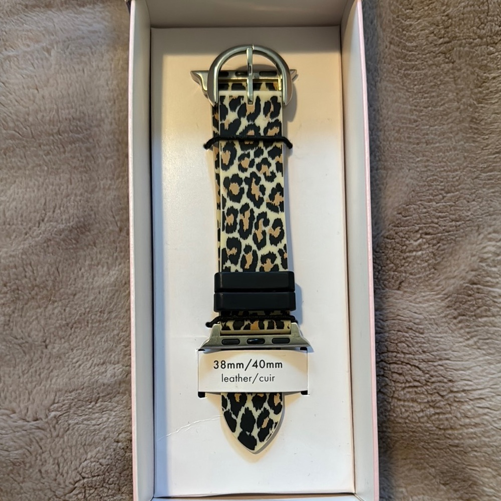 Kate Spade Animal Print Watch Band - 38mm/40mm - Picture 2 of 4